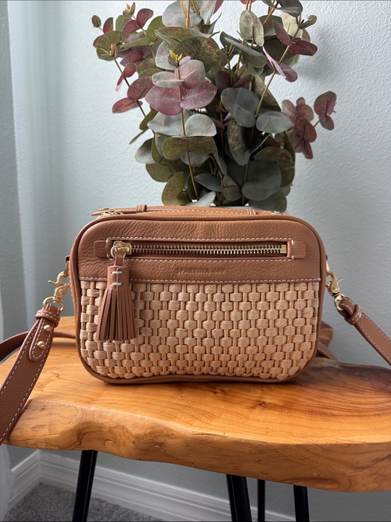 Spartina 449 Handbags - Spartina 449 Straw Crossbody Bag